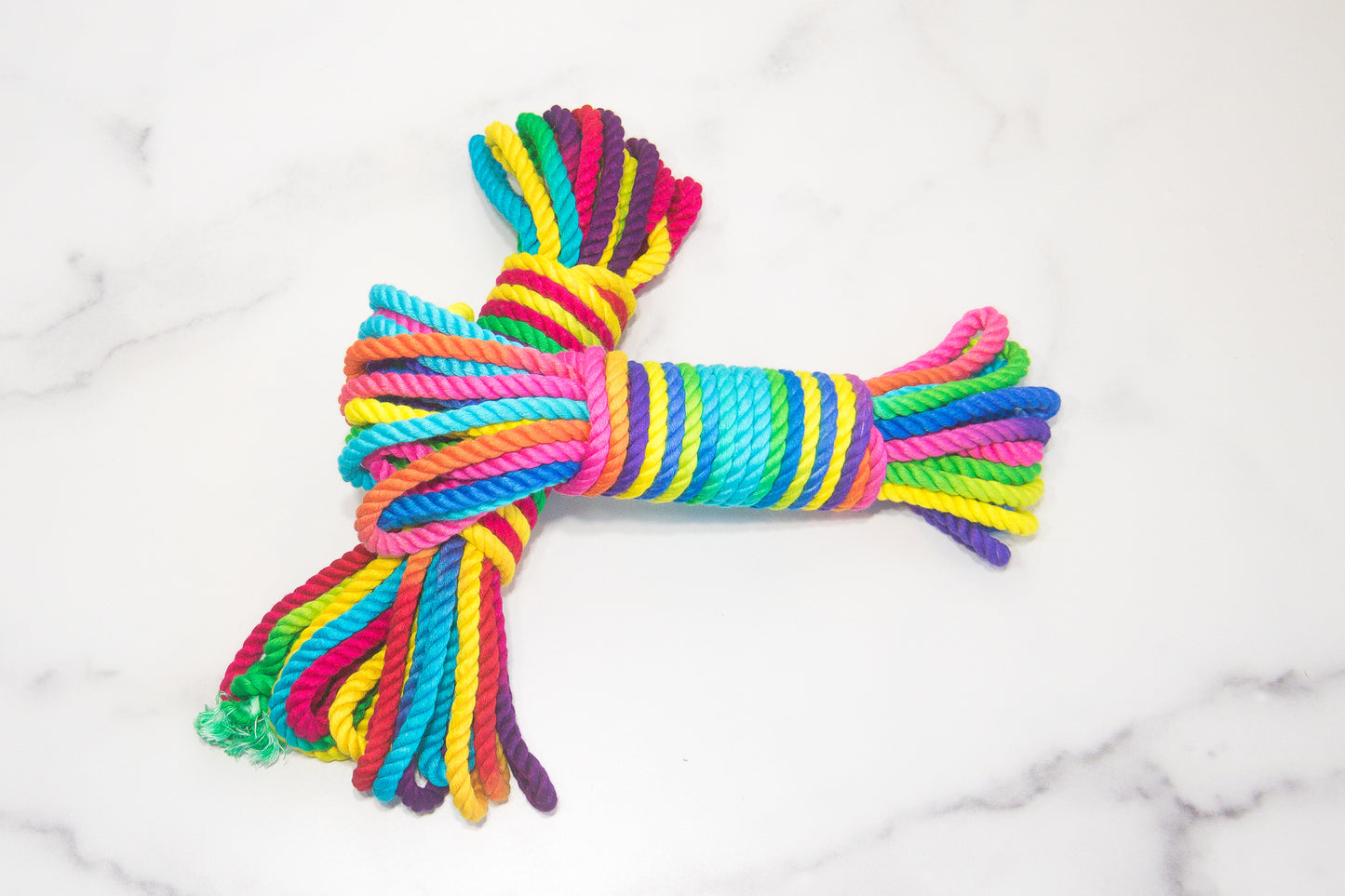 Funfetti Rainbow Bondage Rope